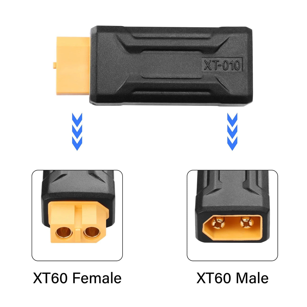 SinLoon 2 Pack XT60 Male to Female Connector Adapter Wireless Adapter...