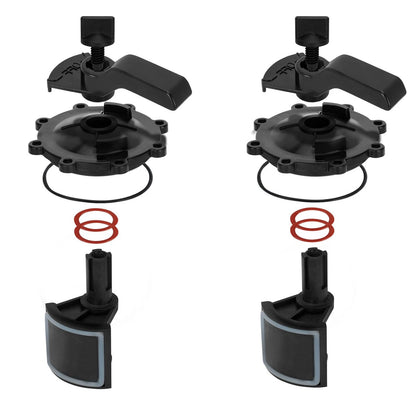 NURATIT 2-Port/3-Port Pool Valve Rebuild Kit Compatible with Jandy 2 Pack