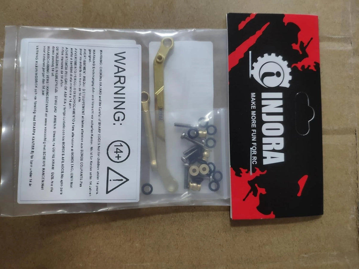 INJORA Brass Steering Links for FMS FCX24 Power Wagon Mud Racer 1/24 Upgrade...