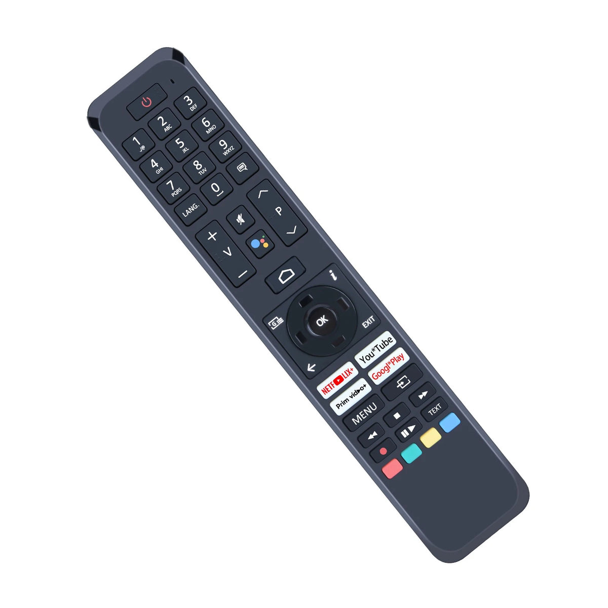 Replacement Remote Control For JVC LT-70VAQ7255 Android TV
