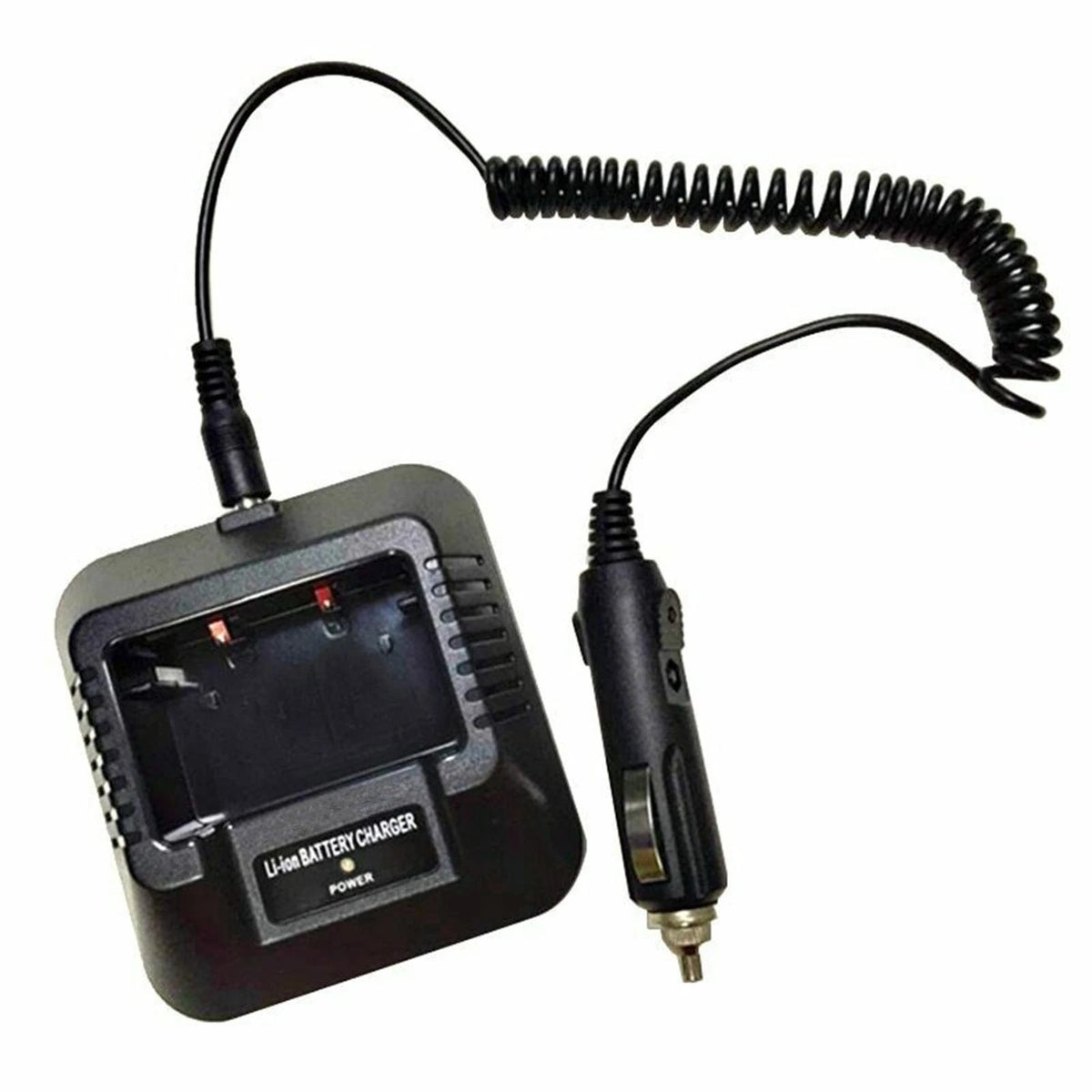 Car Lighter Slot Charger Cable Line For BaoFeng UV-5R UV-9R PLUS 5.5mm Plug