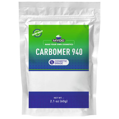 MYOC Carbomer 940 Powder (60 g / 2.1 oz) - Cosmetic 2.11 Ounce (Pack of 1)