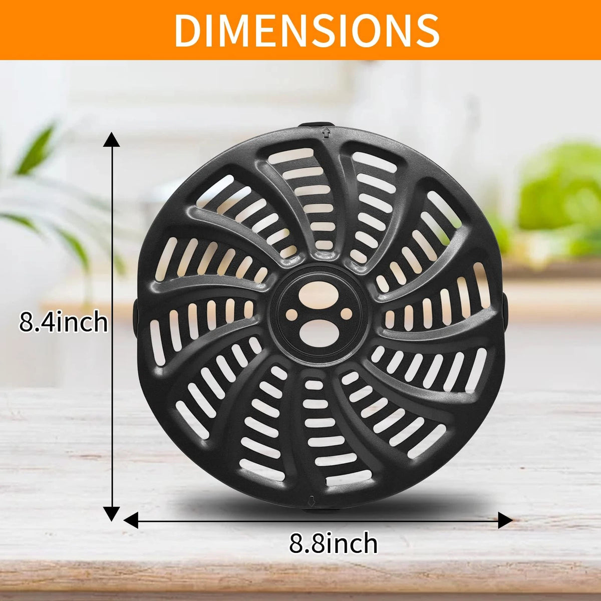 GCQFZ Air Fryer Replacement Parts for Grill Pan Gourmia 5QT