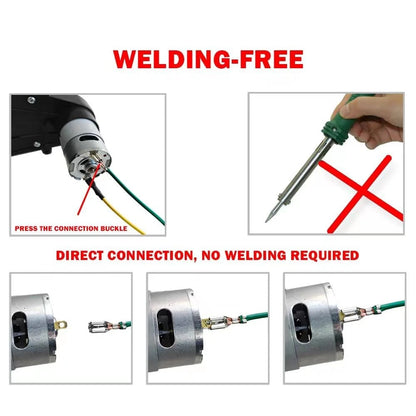 6V 12V 24V DIY Wire Harness Electric Conversion Kit for Kid's Ride On Toys...