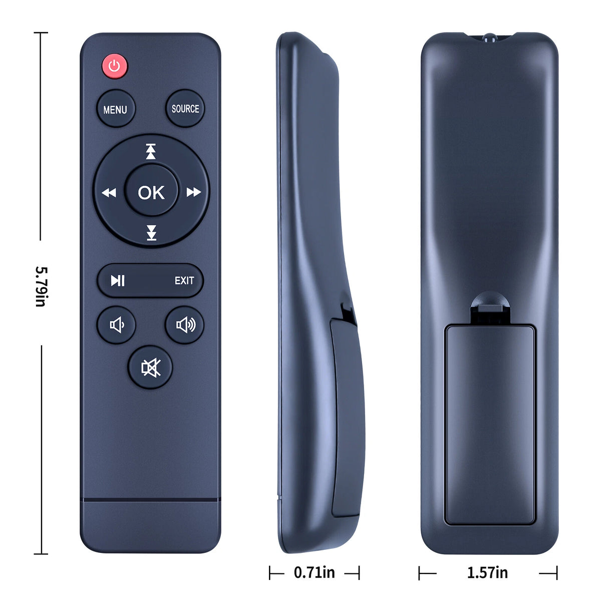 Remote Control For DR.J Professional Mini Projector HI-04 P68 PJ0511 AK-30 AK-40