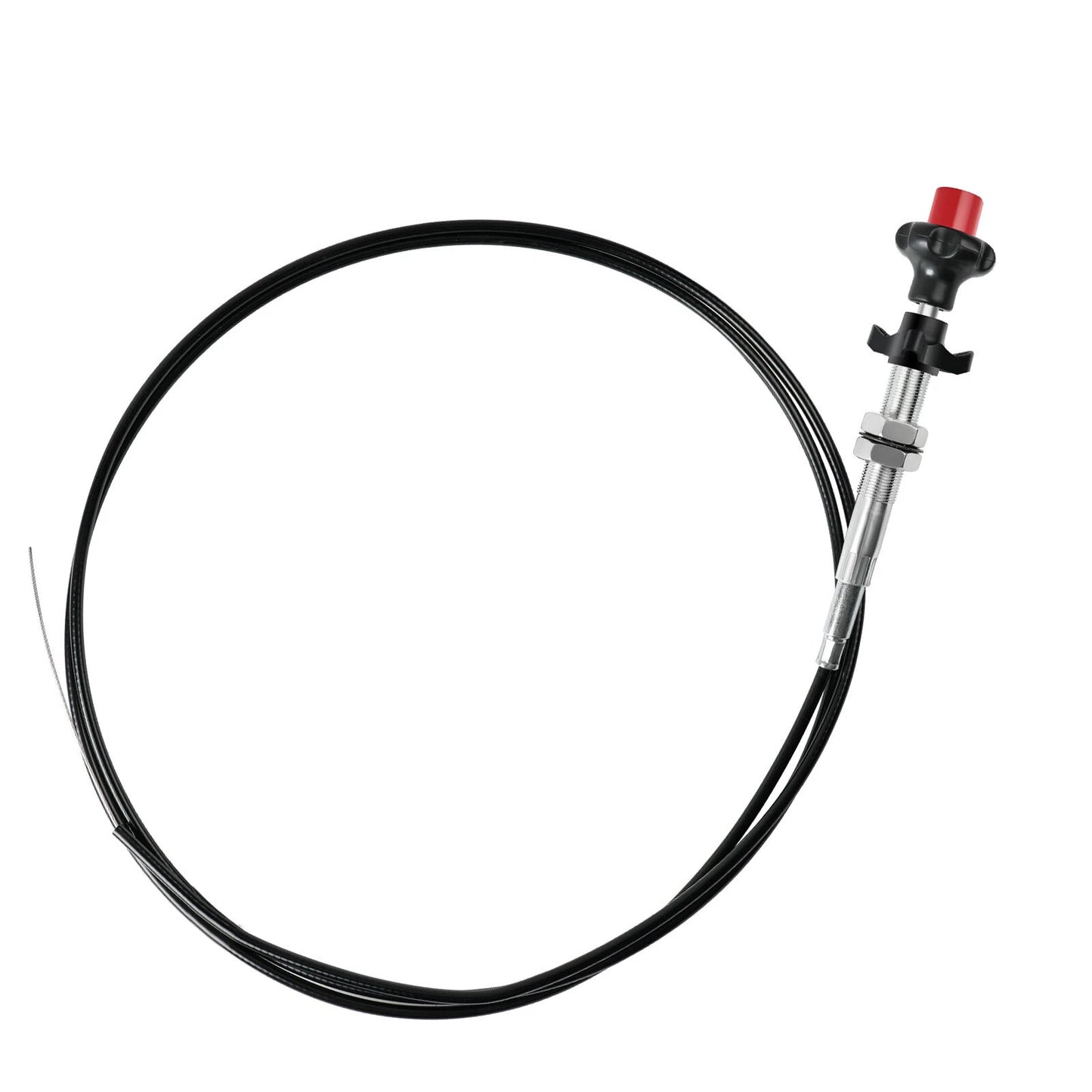 55204 Multi Purpose Control Cable ith 2 In. Black Knob, 10 Ft. Length Universal