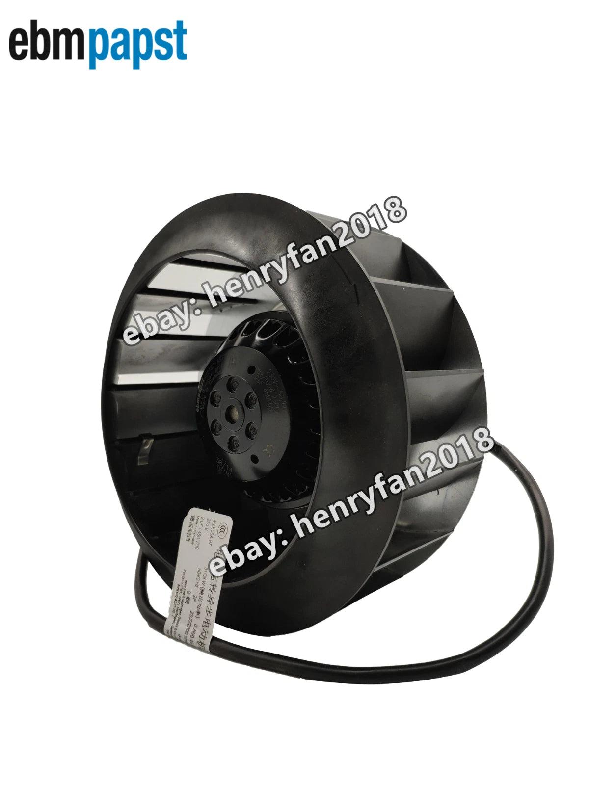 Ebmpapst Fan R2E180-AS77-05 Cooling Fan 230V 0.36/0.45A 82/100W 2300RPM Fan