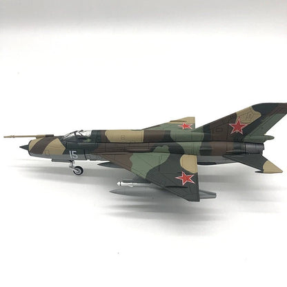 1:72 Classic Fighter Mig-21 MiG 21 Military Aircraft Collection Model