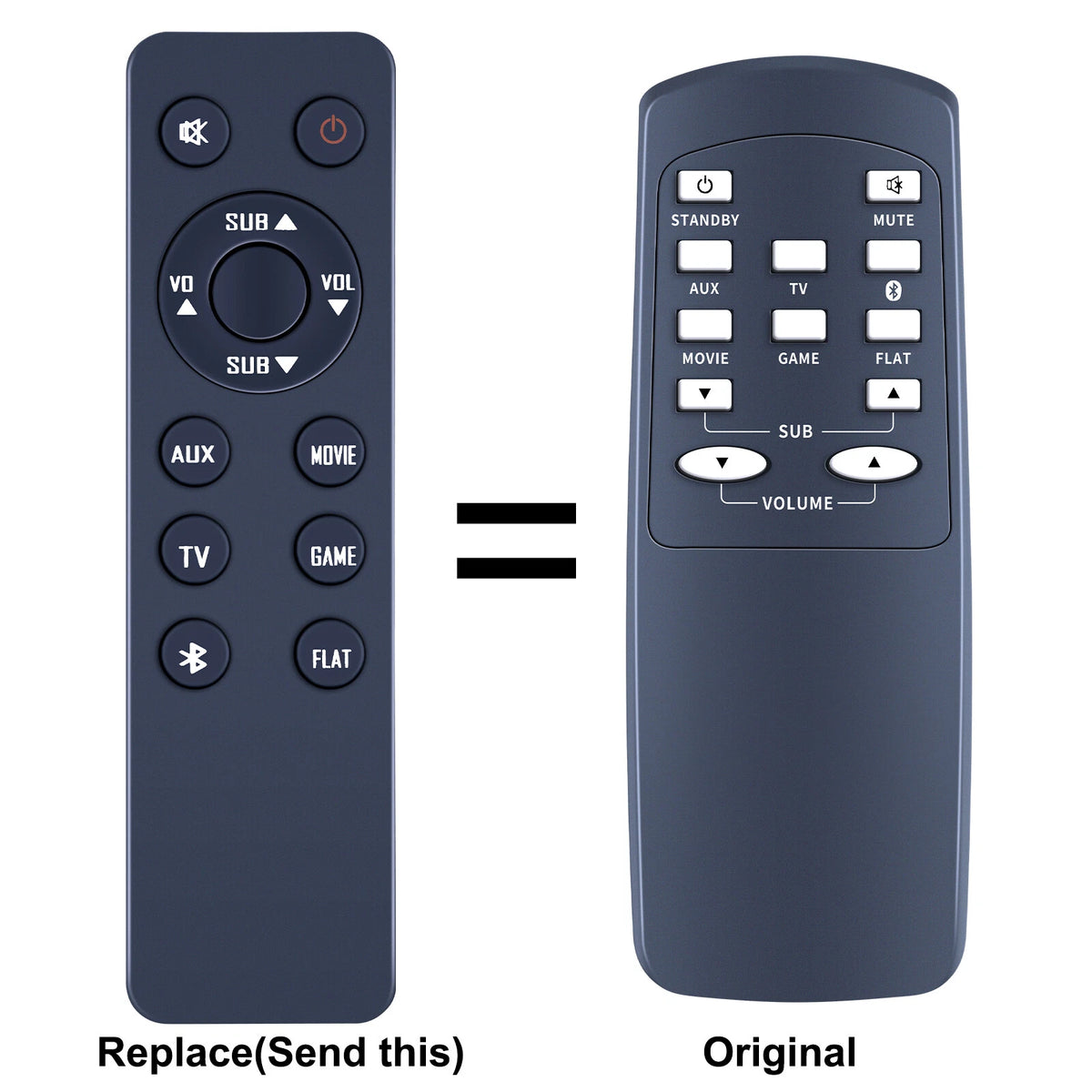 Remote Control For Apex Digital ASB 6000 HD Digital Home Theater Sound Bar