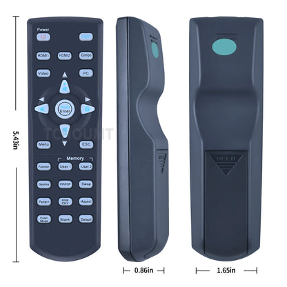 Remote Control For ViewSonic PRO-8200 PRO8200 PRO8520HD-DLP Projector