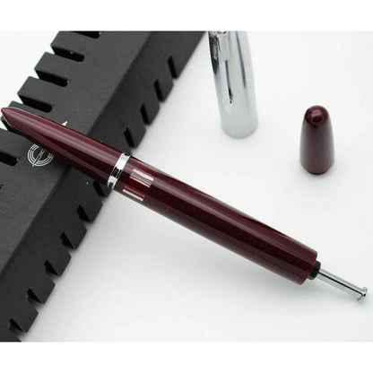 Classic Wing Sung 601 Steel Cap Vacumatic Fountain Pen F Nib 0.5mm Ink Pen