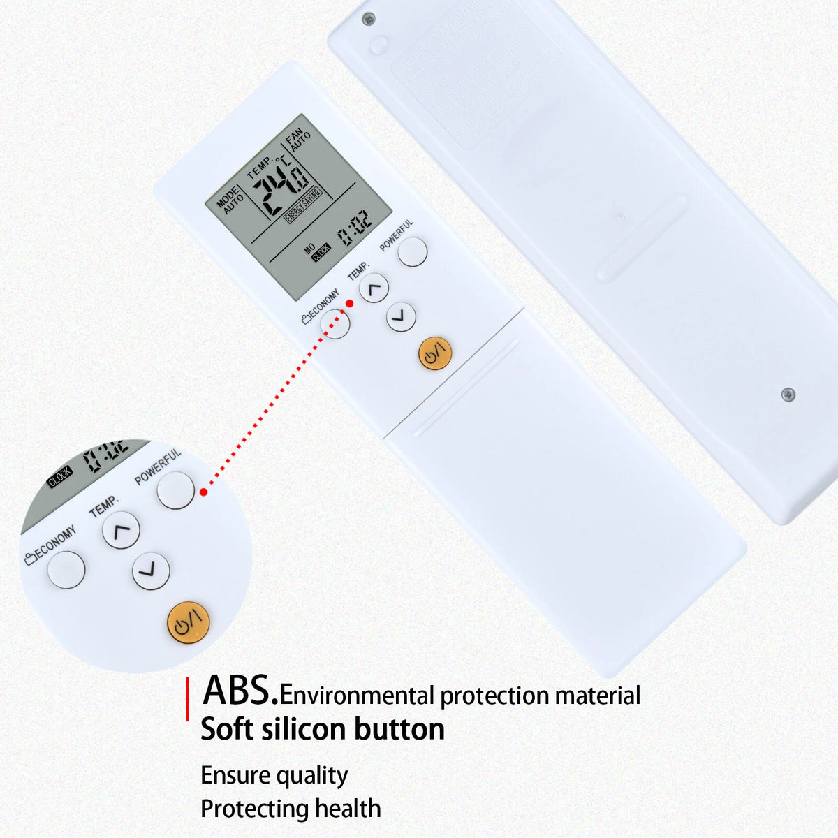 Remote Control For FUJITSU Air Conditioner AR-REM5E AR-REM1U AR-REF1U