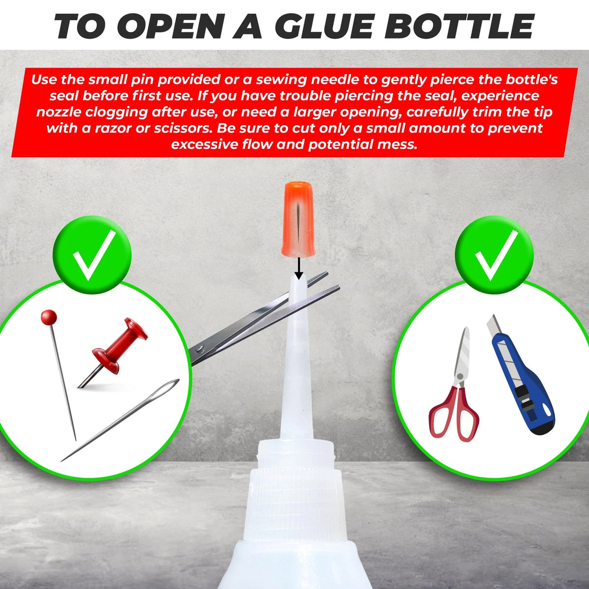 Plastic Glue for Models, Miniatures, Legos, PLA, 3D Printing 1 Pack, Clear