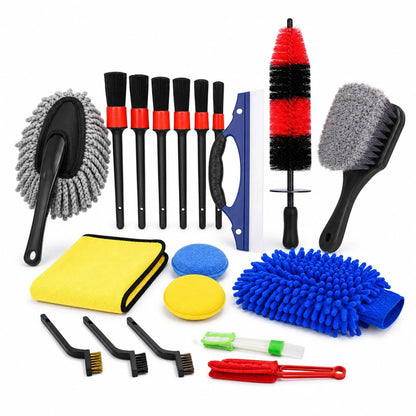 Kavon Products 18-Piece Car Detailing Kit – Complete Interior Detailing...