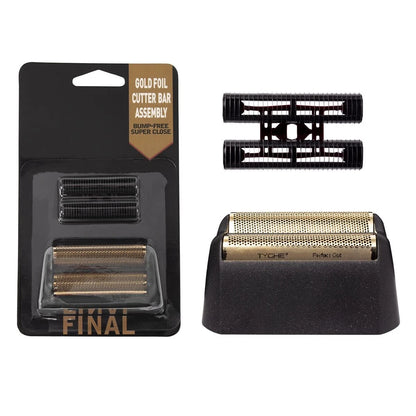 Professional Shaver Shaper Replacement Super Close Gold Foil and Cutter