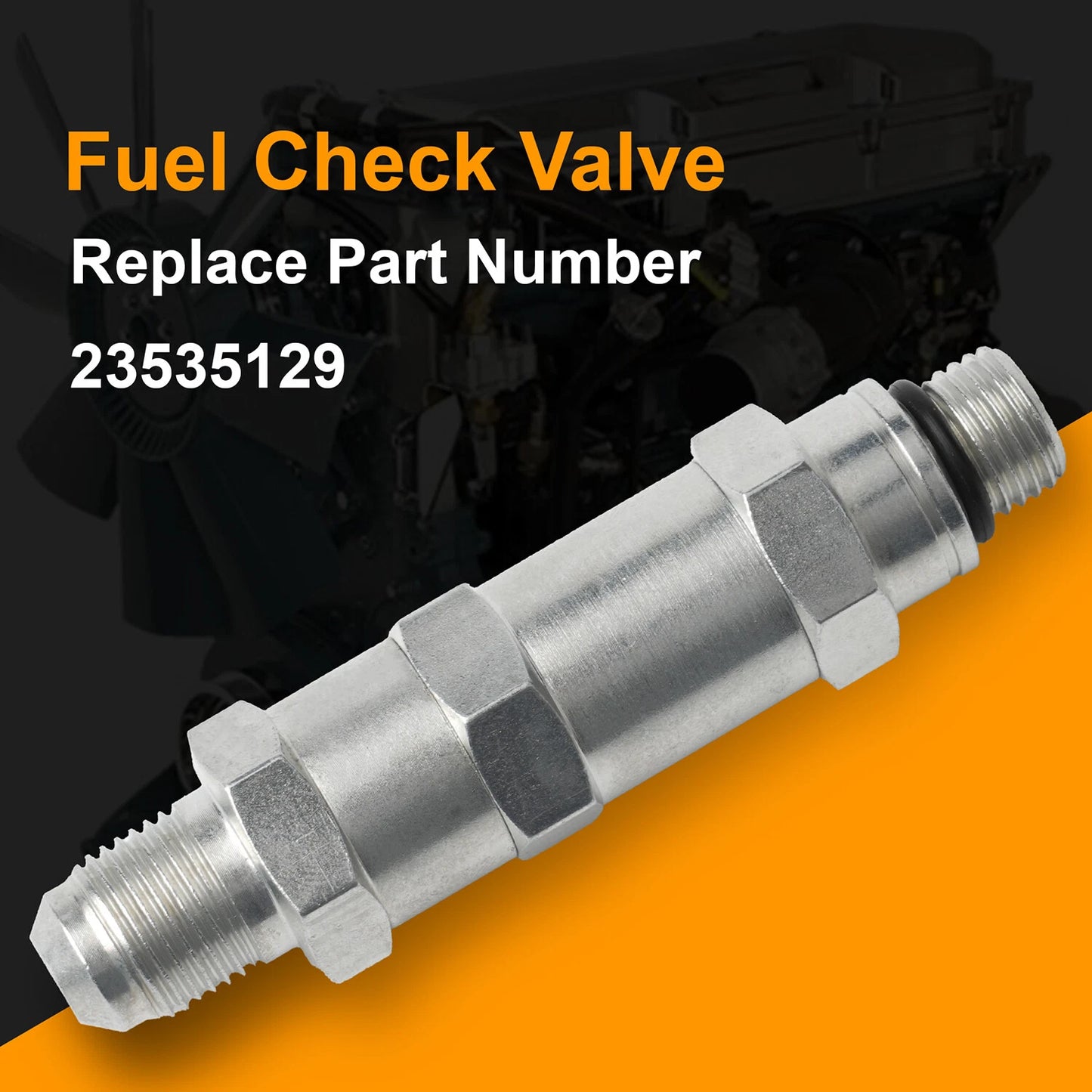Fuel Check Valve Regulator 23535129 for Detroit Diesel Series 60 Engines 14L