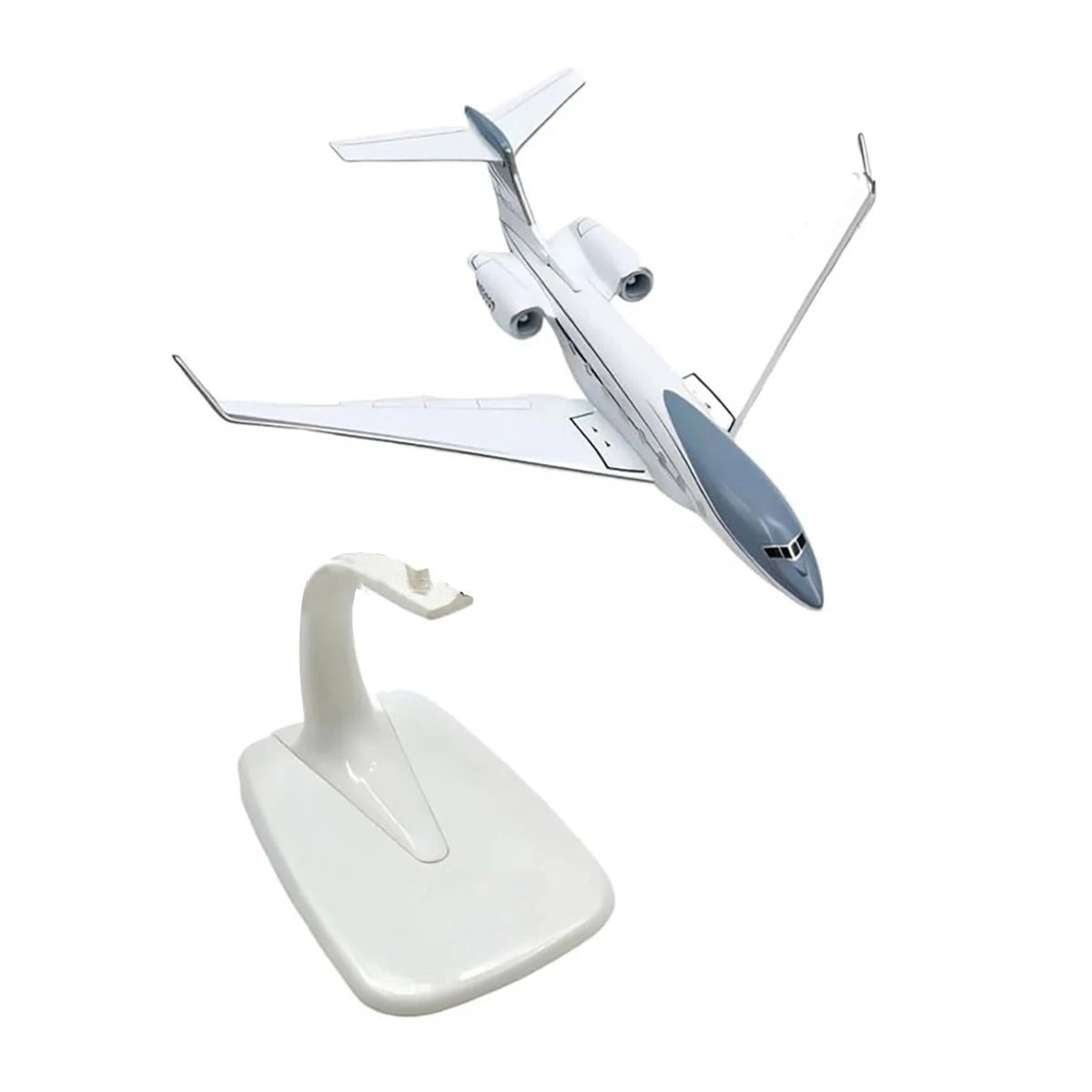 16cm 1/200 Scale Gulfstream G650ER Aircraft Model Diecast with Stand Display
