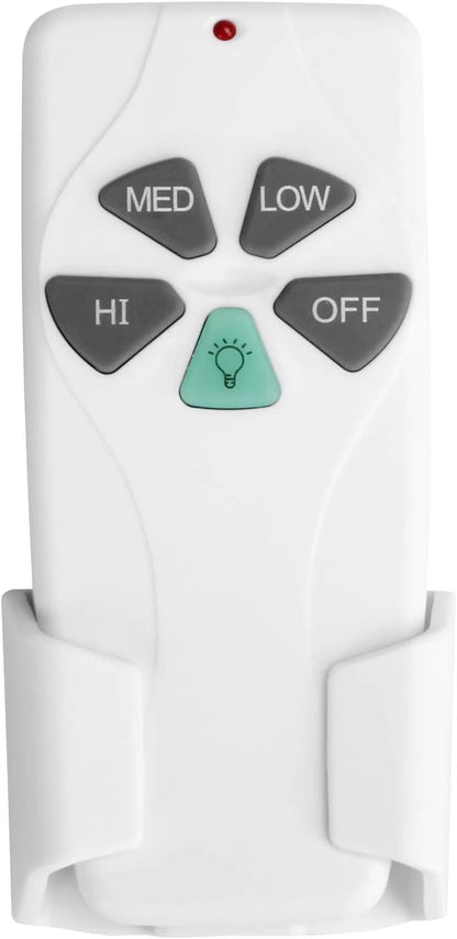 FAN-53T Ceiling Fan Remote Control Replacement for Hampton Bay Harbor White
