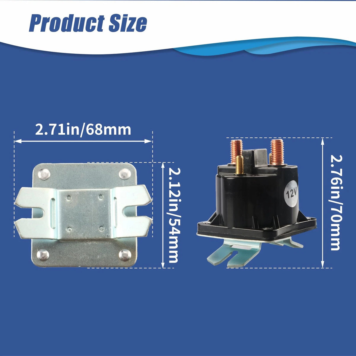 Dump Trailer Solenoid-Dump Parts for Intermittent Duty 1 Pack