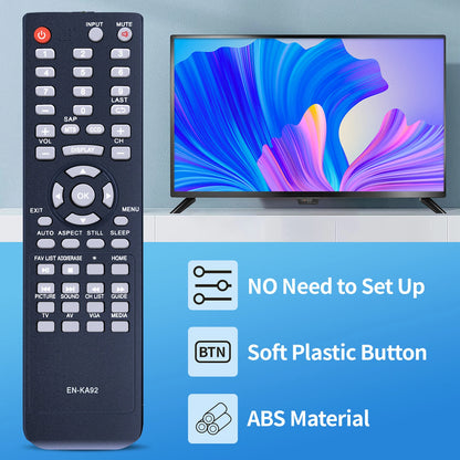 EN-KA92 Remote Control For Hisense TV 32H3C 32H3E 32H5FC 40H3B 40H3C 40H3EA