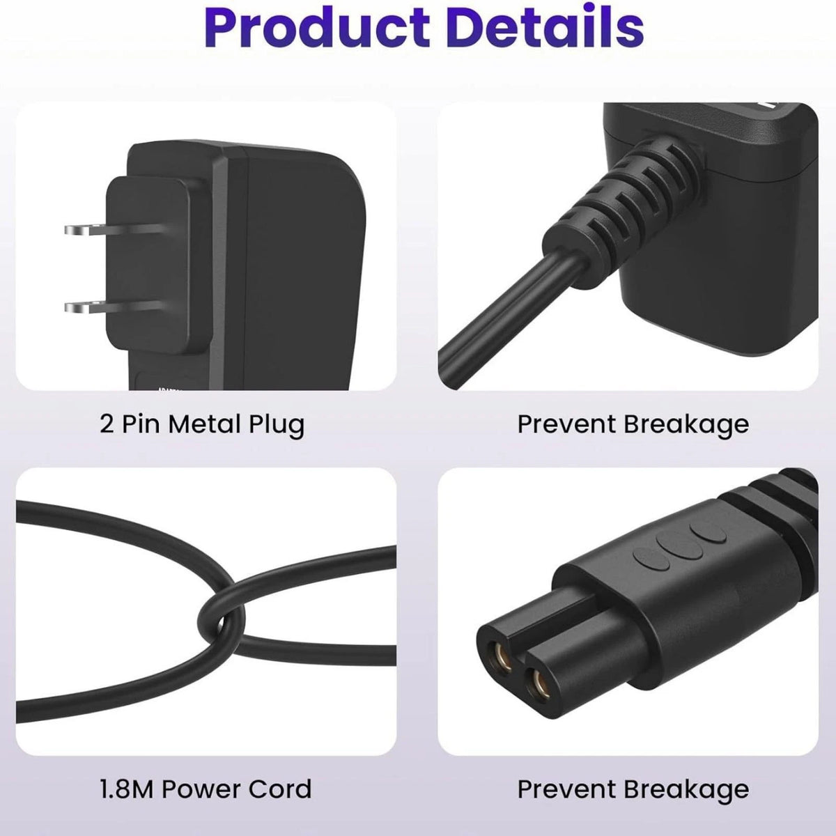 1PCS 100-240V 50/60HZ Input Charger Fit For Bissell Vacuum Cleaner 2390 2390A