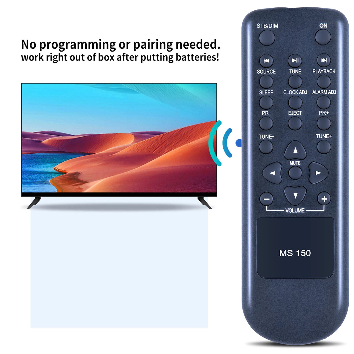 Remote Control For Harman Kardon Audio System MS 100 MS 150 MS100 MS150