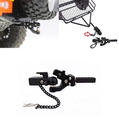 Metal Trailer Hook Drop Hitch Receiver Set For Traxxas TRX4 RC Car Crawler yy