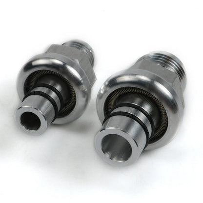 Billet -6an And -8an Fuel Rail Adapter Kit For 1986-1998 Mustang Billet