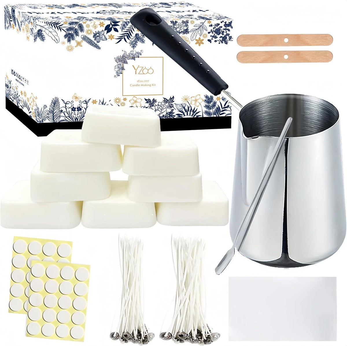 Candle Making Kit for Adults Beginners,Candle Medium, Multi-Color