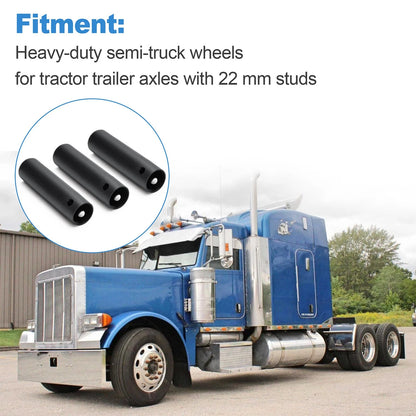 3Pcs Wheel Centering Sleeves Tool Set Heavy Truck Trailer 22mm Studs