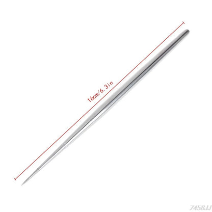 Evwoge Stainless Steel Needles Detail Tool for 1 Count (Pack of 2), silver