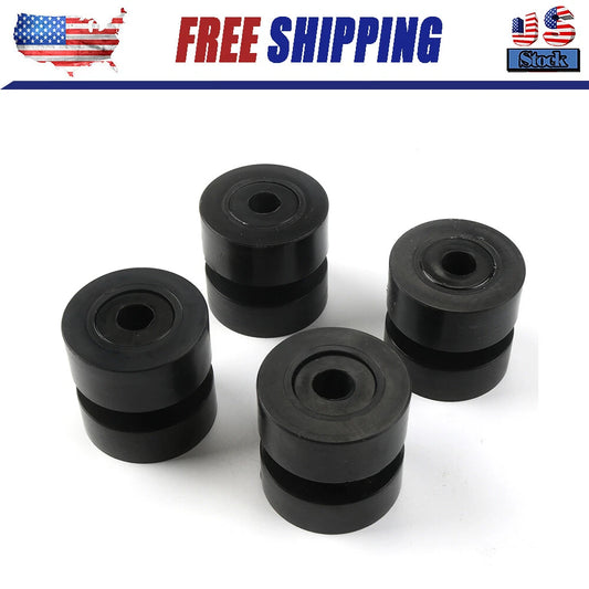 Polyurethane exhaust bracket bushings for Peterbilt, 4-piece set