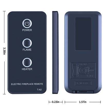 Remote Control For Twin Star Duraflame Electric Fireplace 23EF010GRA 28EF010GRA