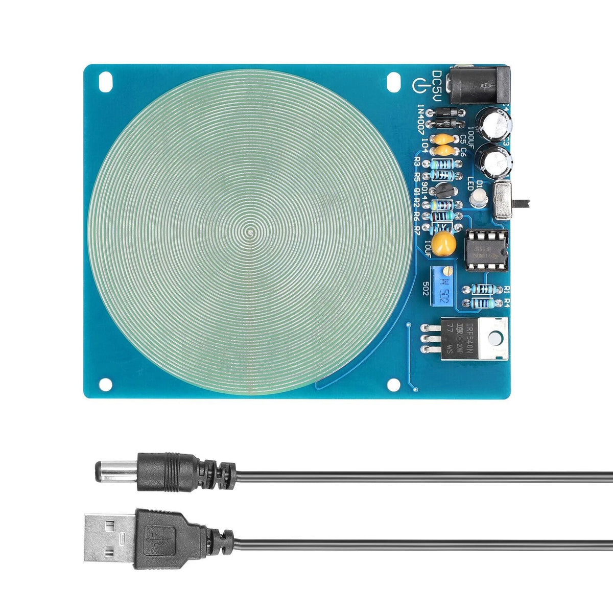 5V 7.83HZ Schumann Wave Ultra-Low Frequency Pulse Generator Audio Resonator Set