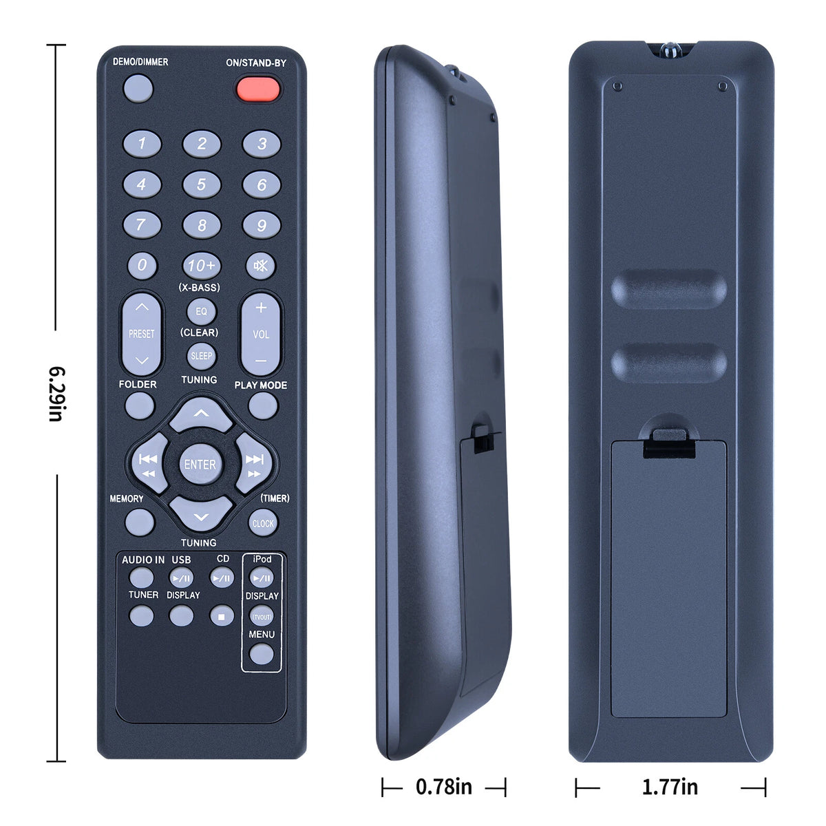 RRMCGA293AWSA Remote Control For Sharp GXM10 Audio System
