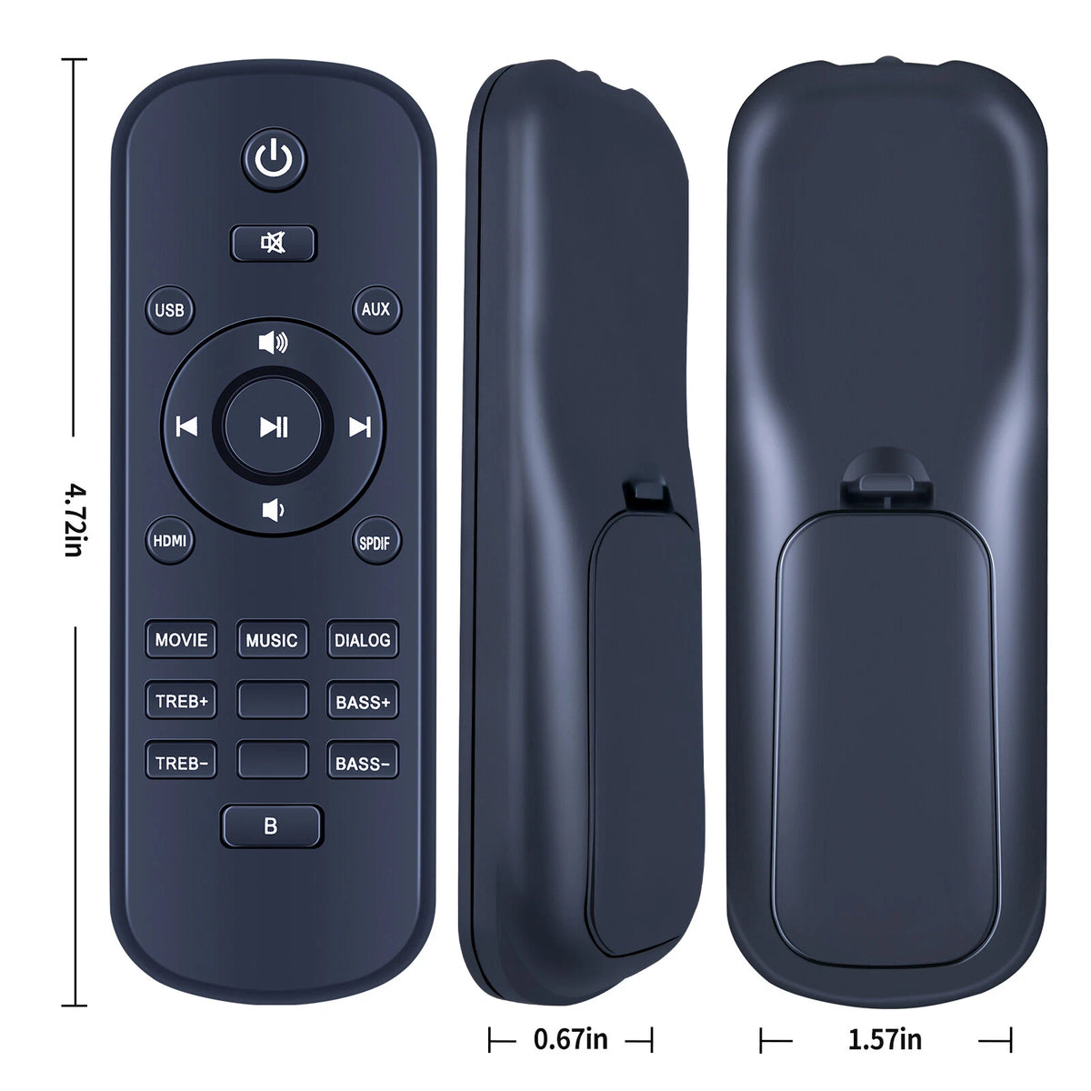 Replacement Remote Control For OFFSIR Sound Bar 16 Inch Bluetooth TV Speaker