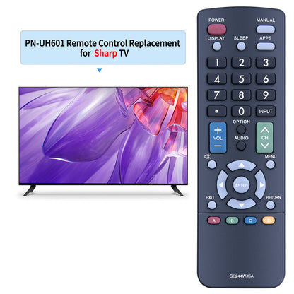 Replacement Remote Control For Sharp GB244WJSA PN-UH601 Standard v1