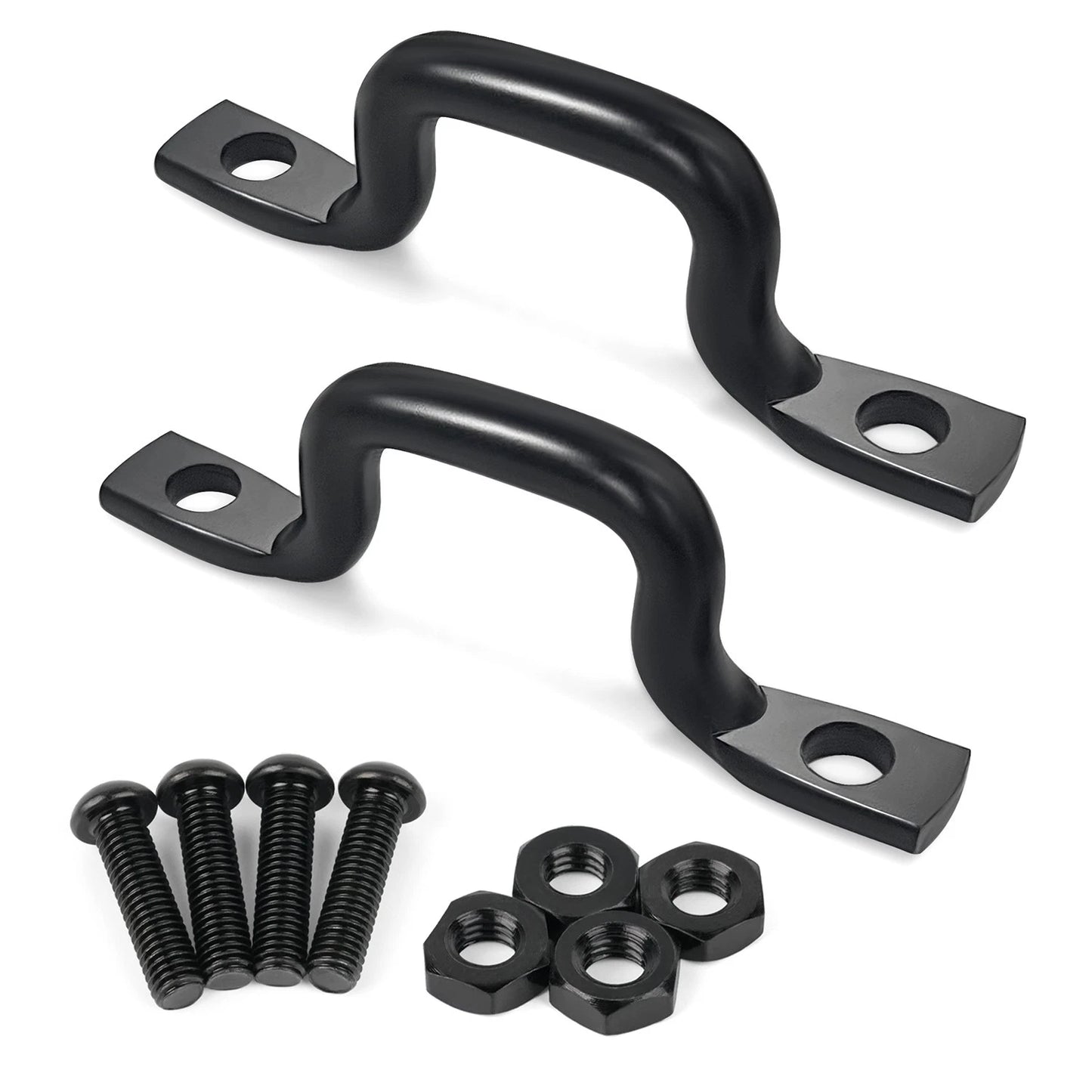 2X  Rear Truck Bed Rope Hooks for Ford Ranger 2019-2023 with Mounting Bolts