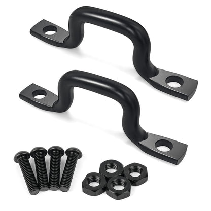 2X  Rear Truck Bed Rope Hooks for Ford Ranger 2019-2023 with Mounting Bolts