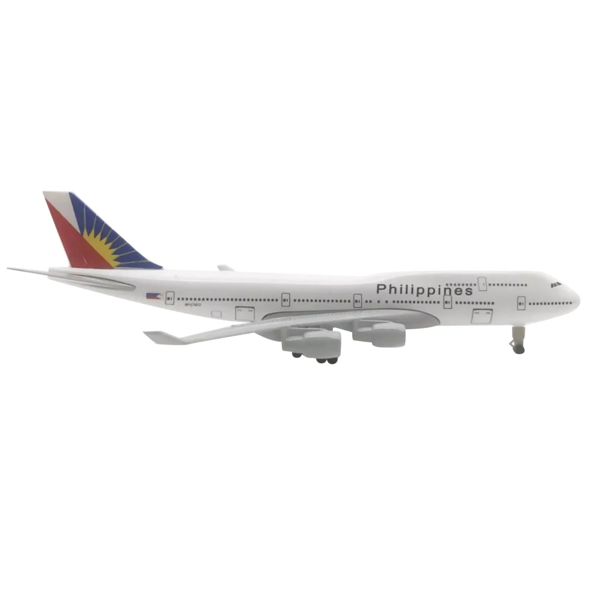 Diecast Alloy 1/350 Philippine Air Airlines B747 Airplane Model Plane Toy Gifts