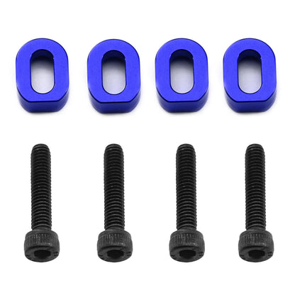 Blue 4PACK Motor Base Reinforcement For TRAXXAS 1/5 X-Maxx 8S Monster Truck