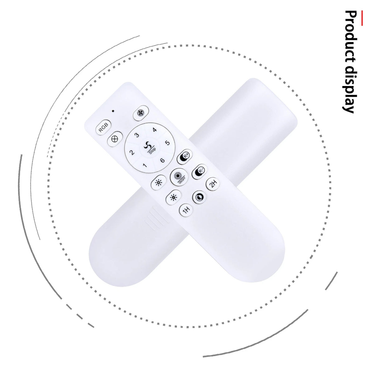 Remote Control For KMALAM/SOGOTING/HUMHOLD Bladeless Ceiling Fan with Light