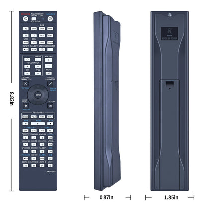 AXD7668 Remote Control For Pioneer AV Receiver SC-65, SC-67, SC-68, SC-1522