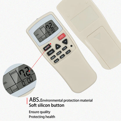 Remote Control For Soleus Air Conditioner HCB-P13HP-D HCB-R135-A-ID FE-08BA