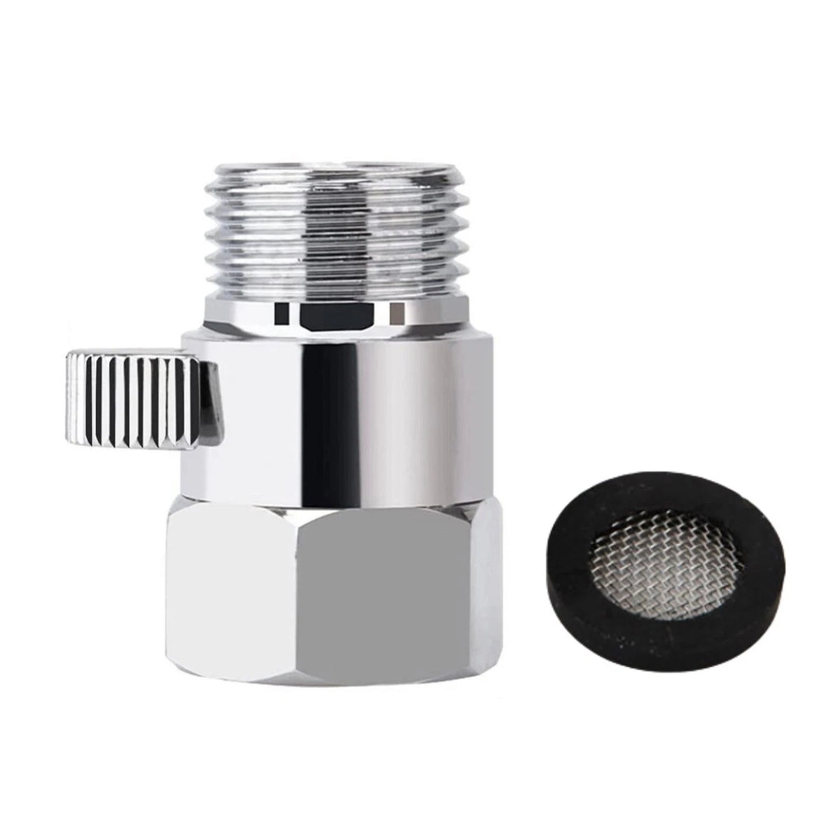 Heat-Resistance Flow Quick Control Shut-OFF Valve Water Saving Adapter