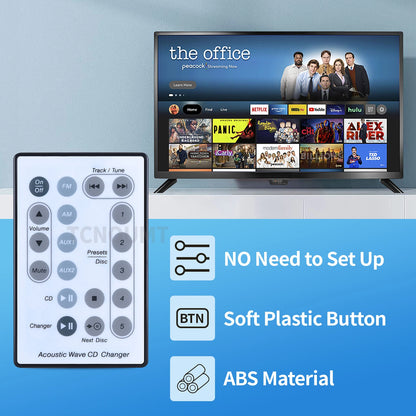 Remote Control For Bose CD-3000 AWMS Acoustic Wave II CD Changer Music System