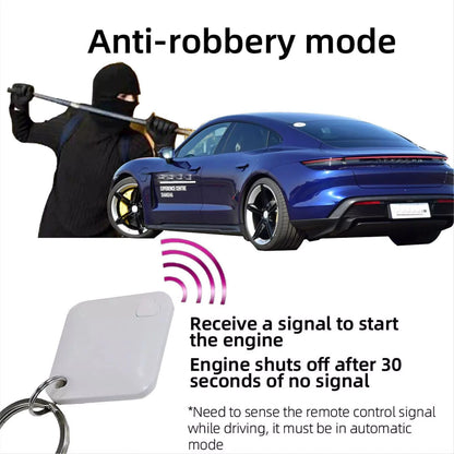 Auto-Sensing Car Immobilizer Security Systems Vehicle Anti-Theft Lock Kit