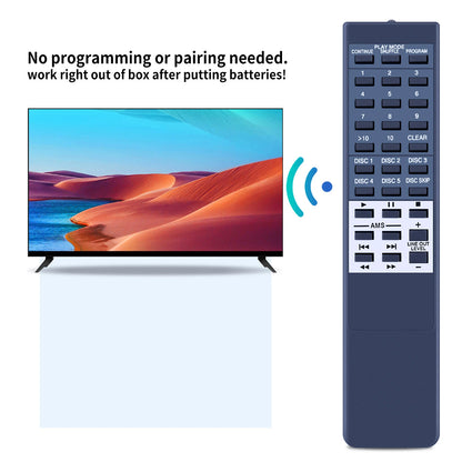 RM-DC41 Remote Control For Sony CD Player CDP-CE215 CDP-CE315 CDP-201 CDP-205