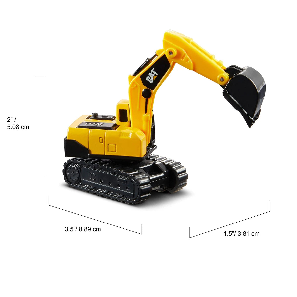 CAT Construction Toys Small, Steam Roller, Excavator, Wheel Loader