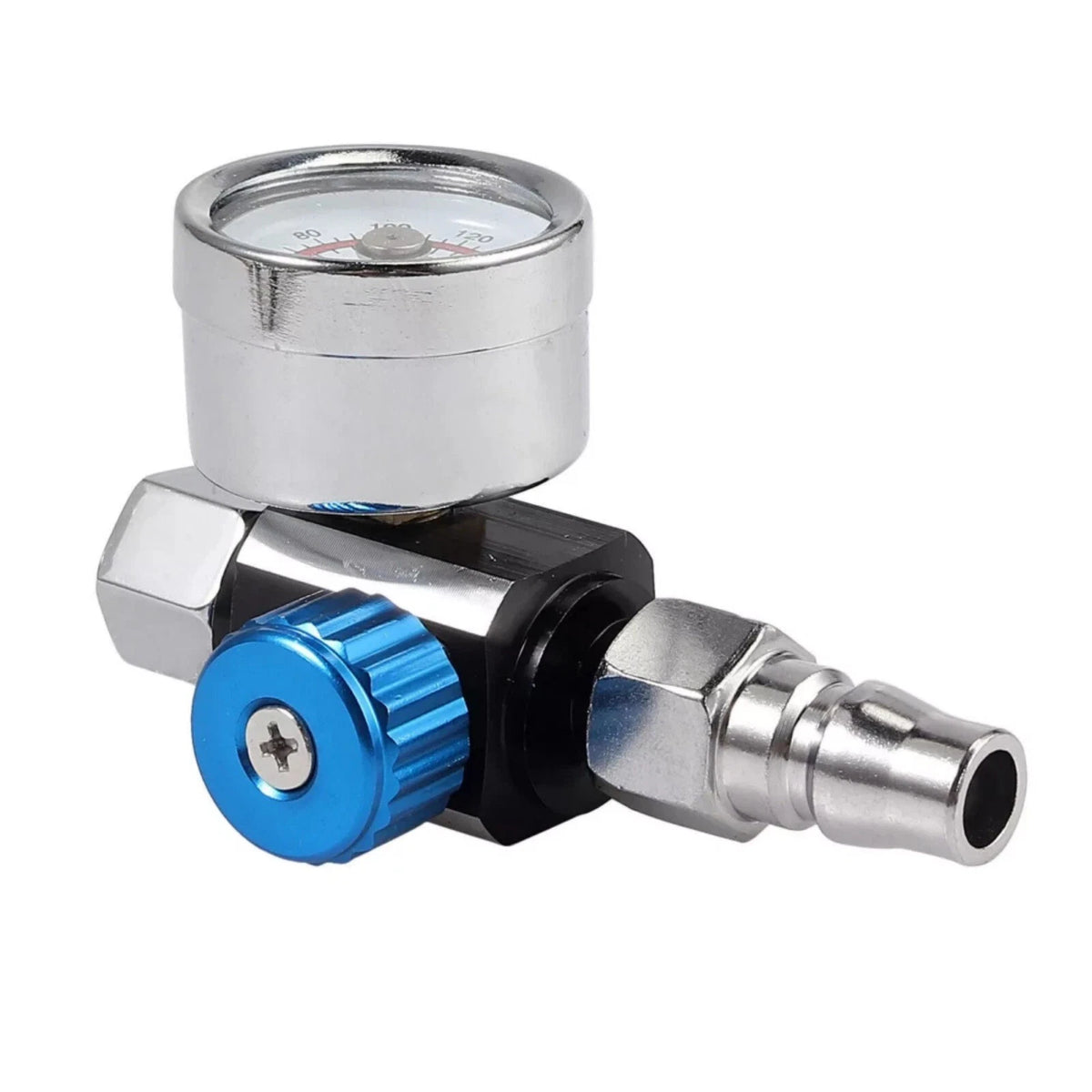 Durable 1/4" Air Pressure Regulator for Spray Gun with G1/4 Thread Connection